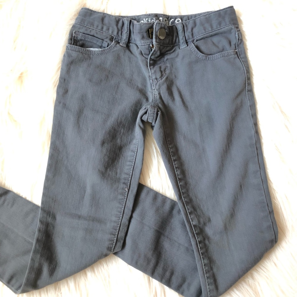 GAP Size 5 Skinny Jeans Denim for Girls Gray